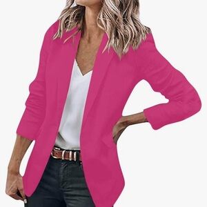 Women's Pink Blazer